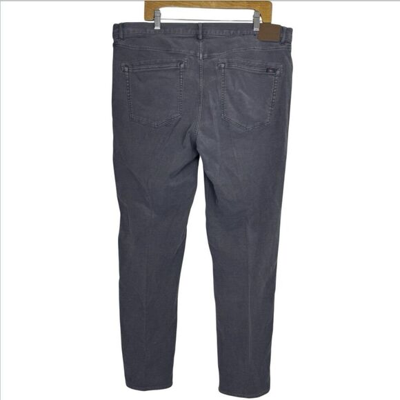 Faherty Stretch Terry 5-Pocket Slim Straight Chino Pants Gray Men’s Size 40x33.5 - Picture 2 of 7